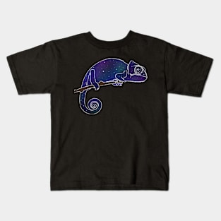 Out of space chameleon Kids T-Shirt